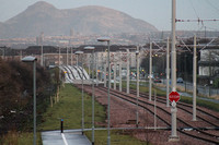 view from Edinburgh Park towards Saughton tram stop