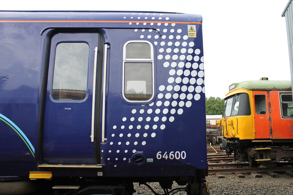 614209 and 303032 at Bo'ness