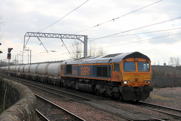 66735 at Coatbridge Central