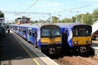 318263+318255 & 320413+318256 at Newton