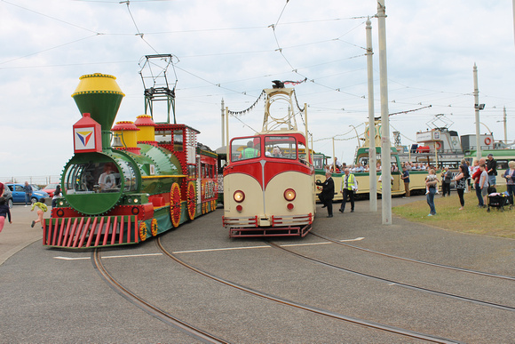 733+734 and 227 at Pleasure Beach