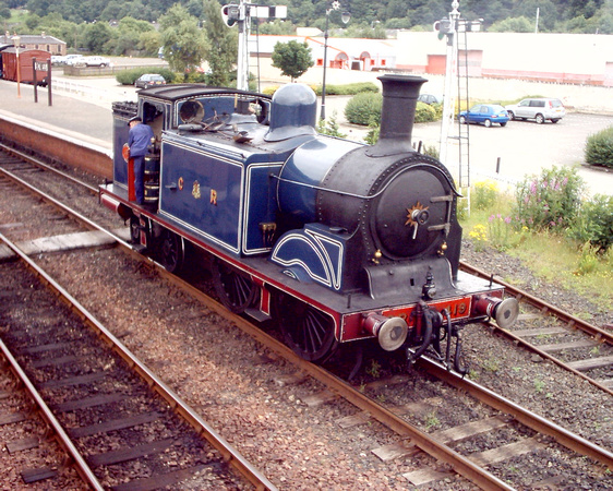 Caledonian Railway 419 at Boness July 2008