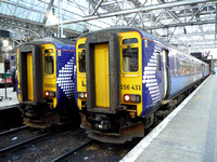 156505 and 156431 at Glasgow Central