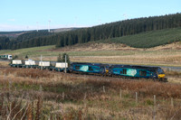 68005+68017 at Beattock Summit