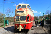 Sunderland 101 (Ex Blackpool Balloon 703) at Beamish