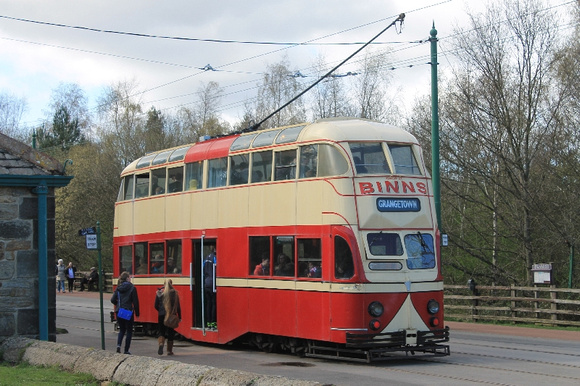 Sunderland 101 (Ex Blackpool Balloon 703) at Beamish