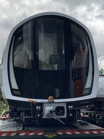 Stadler train at Hamilton Services