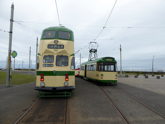 723 and 680 at Pleasure Beach