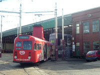 631 shunting 707 around the depot