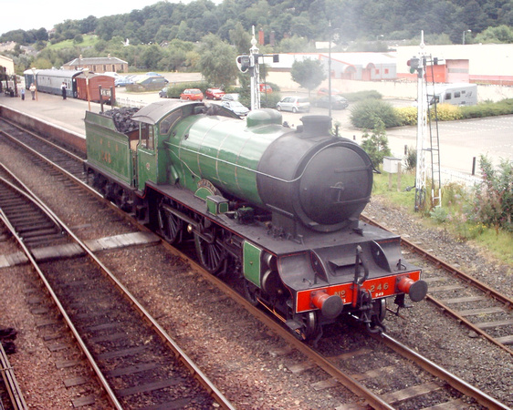 LNER 246 Morayshire at Boness July 2008