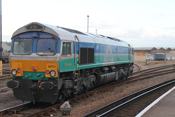 66711 at Eastleigh