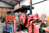Traction engine at Haverthwaite