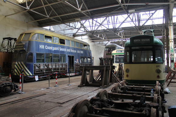 726, 713, 304 and 680 in Rigby Road depot