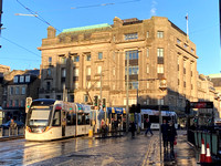 Edinburgh Trams February 2022