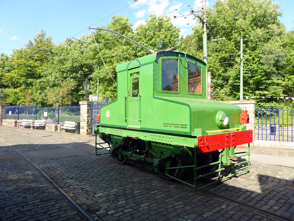 Electric Loco at Crich