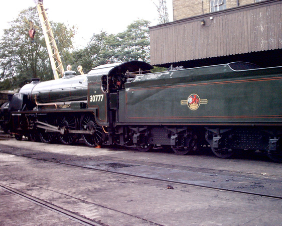 British Rail Liveried 30777 at Hawworth