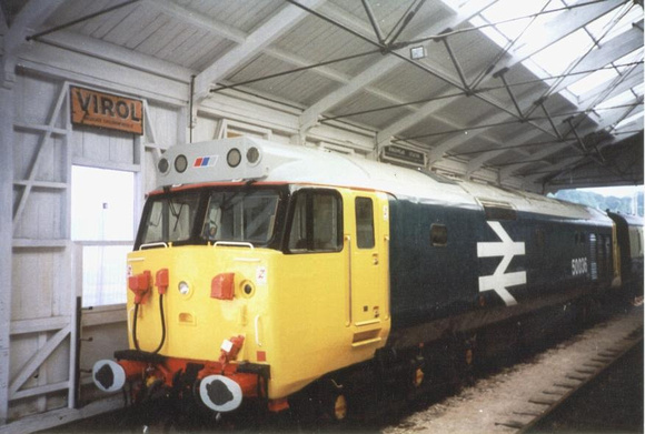 50036 at Paignton and Dartmouth Railway 1995