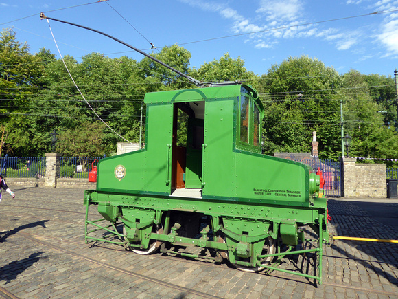 Blackpool Electric Loco at Crich