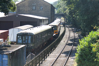 class 108 and 144011 at Haworth