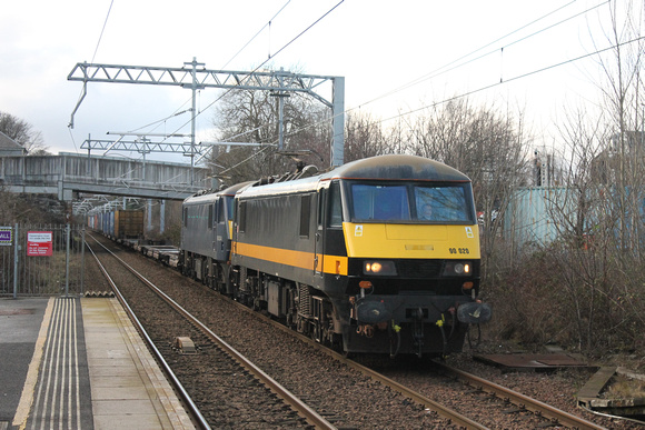 90020+90034 at Falkirk Grahamston