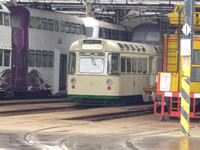 T2, 723, 719 and 713 at Rigby Road Depot