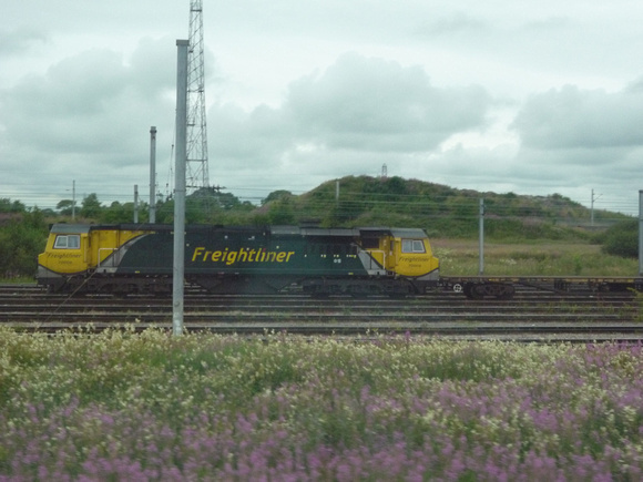 70006 at Carlisle yard